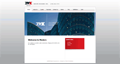 Desktop Screenshot of modern-ins.com
